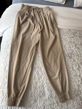 Dynamite Sandstone Elastic Waist Drawstring Pants